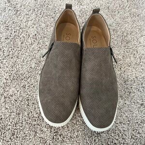 SOUL NATURALIZER TURNER LACE UP OXFORDS SIZE 10W GREY